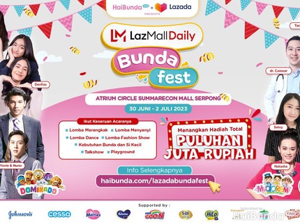 LazMall Daily Bundafest 2023 Kembali Hadir Hari Ini, Yuk Ikuti Keseruannya!