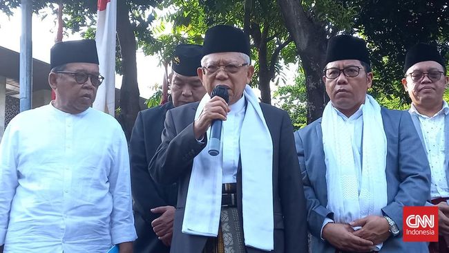 Ma'ruf Amin Ajak Pemerintah dan Masyarakat Bersama-sama Berjuang Mengentaskan Kemiskinan Tanpa Mengandalkan Bansos Terus Menerus