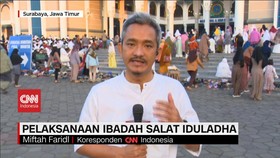 VIDEO: Pelaksanaan Ibadah Salat Iduladha di Surabaya