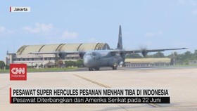 VIDEO: Pesanan Super Hercules Kedua Menhan Tiba