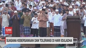 VIDEO: Suasana Kebersamaan dan Toleransi di Hari Iduladha