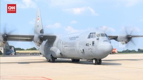 VIDEO: Dua Pesawat C 130-J Super Hercules Pesanan Kemhan Tiba di RI