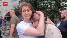 VIDEO: Serangan Rudal Rusia di Kramatorsk Tewaskan 4 Orang