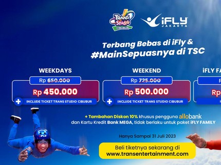 Yuk Liburan Seru Bareng Keluarga di Trans Studio Cibubur, Lebih Hemat Bun!