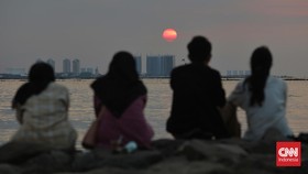 FOTO: Ancol Ramai Wisatawan Saat Libur Cuti Bersama Iduladha