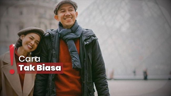 Makin Berusia, Ini Cara Andien Rayakan Ultah Suami di Pagi Hari