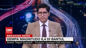 VIDEO: Gempa Magnitudo 6,6 Guncang Yogyakarta, Tak Berpotensi Tsunami