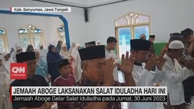 VIDEO: Jemaah Aboge Laksanakan Salat Iduladha Hari ini