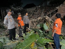 Kandang Ayam di Karangdowo Klaten Ambruk Imbas Gempa Bantul