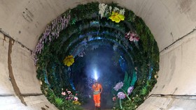 FOTO: London Punya Taman di Bawah Gorong-gorong