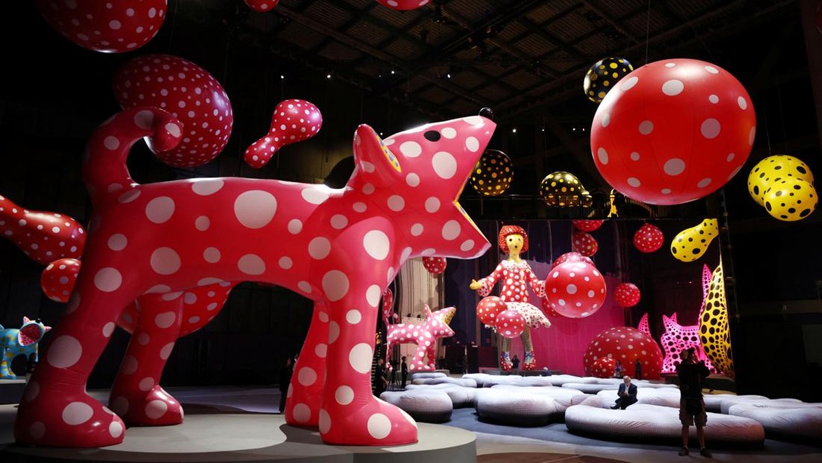 FOTO: Memasuki Dunia Polkadot Yayoi Kusama di Manchester