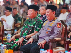 Panglima TNI: Selamat Hari Bhayangkara Ke-77, Semoga TNI-Polri Tetap Solid
