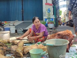 Menengok Kampung Bustaman Semarang saat Idul Adha, Pusat Bengkel Kepala Hewan