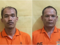 Jemput PMI asal Malaysia Pulang ke Tanjung Balai, 2 Pria Ditangkap di Rohil