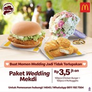 5 Gerai Makanan dan Minuman Ternama Ini Sediakan Paket Katering Untuk Wedding, Ada McDonalds!