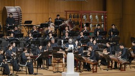 FOTO: Korsel Gunakan Robot Sebagai Konduktor Pertunjukan Orkestra