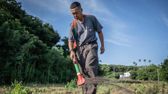 FOTO: Kotoran Manusia Diolah Menjadi Pupuk di Jepang