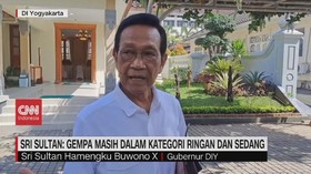 VIDEO: Sri Sultan Gempa Masih Dalam Kategori Ringan Dan Sedang