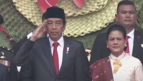 Pesan Jokowi  di HUT Polri: Jangan Ada Blok-blokan, Patron-patronan