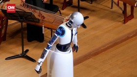 VIDEO: Debut Konduktor Robot Humanoid, Pimpin Orkestra di Seoul