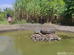 Sosok Pria Tua Pemberi Petunjuk Penemuan Candi Wangkal Sidoarjo