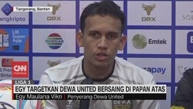 VIDEO: Egy Targetkan Dewa United Bersaing di Papan Atas