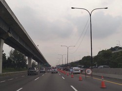 Info Titik Kepadatan Lalin Tol Mengarah ke Jakarta Pagi Ini