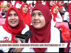 Cerita Masyarakat Antusias dan Terhibur di Puncak Hari Bhayangkara ke-77
