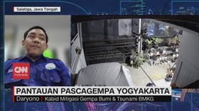 VIDEO: Pantauan Pascagempa Yogyakarta