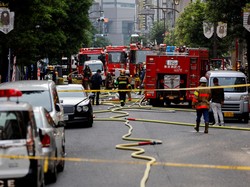 Penampakan Ledakan di Tokyo Akibatkan 4 Orang Terluka