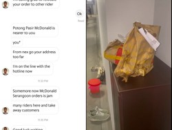 Ojol Lempar Pesanan Pelanggan hingga Cara Tahu Gerai McD Enak