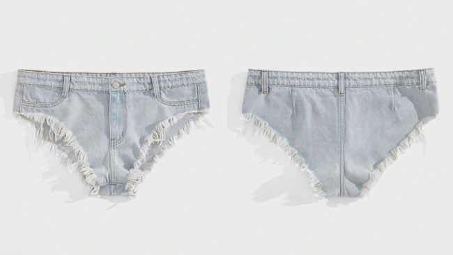 Sebuah hot pants bikin heboh warganet. Betapa tidak, hot pants itu sengaja dirilis khusus untuk pria.