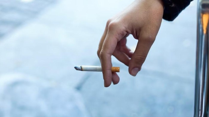 Ilustrasi kebiasaan merokok