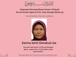 Jemaah Asal Bangka Barat Wafat di Mekkah, Sempat Minta Dikirimi Foto Cucu