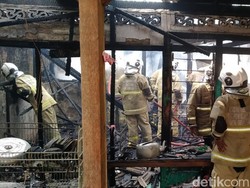 Warung Makan di Penggaron Semarang Terbakar, Diduga gegara Gas Bocor