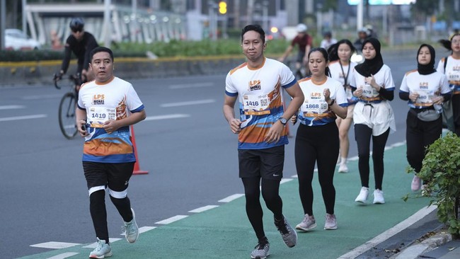 Acara LPS Monas Half Marathon bertema "Restart for Change" kesempatan yang luar biasa dan menarik bagi antusiasisme para pelari dalam maupun luar negeri.