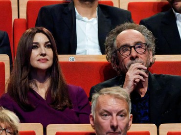 Monica Bellucci Konfirmasi Asmara dengan Tim Burton: Saya Mencintainya