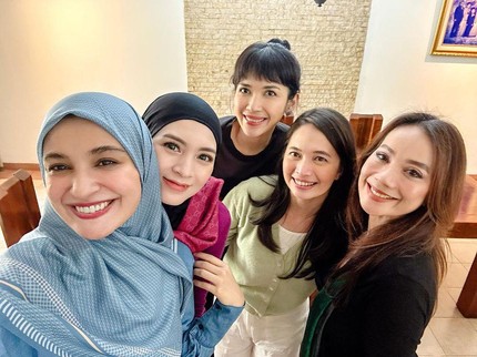 12 Tahun Berlalu, Ini 7 Potret Reuni para Pemain Sinetron Cinta Fitri
