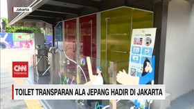 VIDEO: Toilet Transparan Ala Jepang Hadir di Jakarta