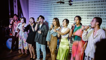 Hiburan Muda-mudi, 'Yang Tau Tau Aja' Sony Music di Bali Berlangsung Meriah