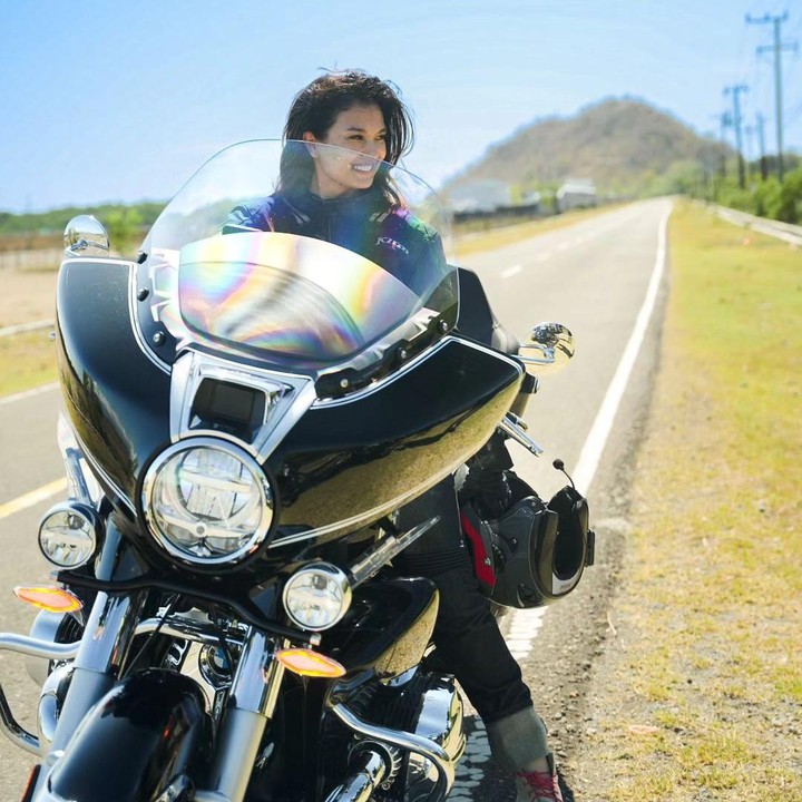 <p>Duma dan Judika touring motor selama beberapa hari. Duma mengaku sempat gelisah dan tak bisa tidur karena meninggalkan dua anak mereka. (Foto: Instagram @duma_riris)</p>