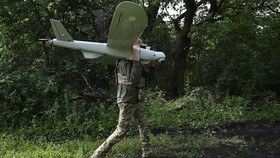 FOTO: Leleka, Drone Andalan Ukraina Mirip Pesawat Mungil