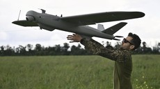 Rusia Tembak Jatuh 34 Drone Bom dan Pengintai Milik Ukraina