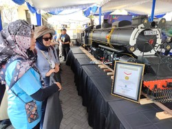 Museum Lawang Sewu Pamerkan Miniatur Lokomotif Terbesar di Indonesia