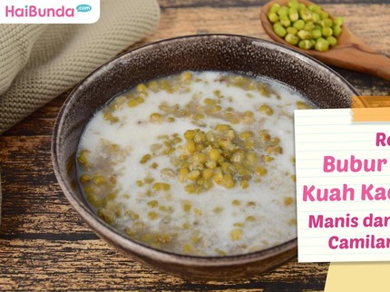 Resep Bubur Sumsum Kuah Kacang Hijau, Manis dan Lezat untuk Camilan Keluarga