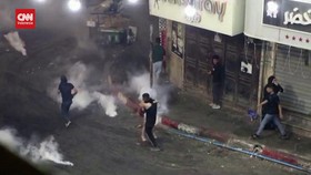 VIDEO: Detik-detik Warga Jenin Berlarian akibat Gas Air Mata Israel