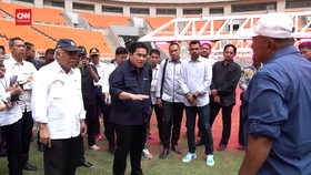 VIDEO: Erick dan Ahli Diskusi Rumput JIS demi Piala Dunia U-17