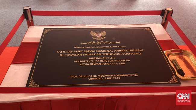 Animalium diresmikan oleh Ketua Dewan Pengarah BRIN Megawati Soekarnoputri, hari ini. Mari kenali pusat riset berkonsep eduwisata di Cibinong ini.