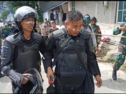 Kondisi Terkini Brimob Terkena Anak Panah saat Penggusuran Rumah di Batam