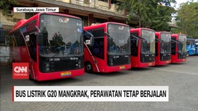 VIDEO: Bus Listrik G20 Mangkrak, Perawatan Tetap Dilakukan